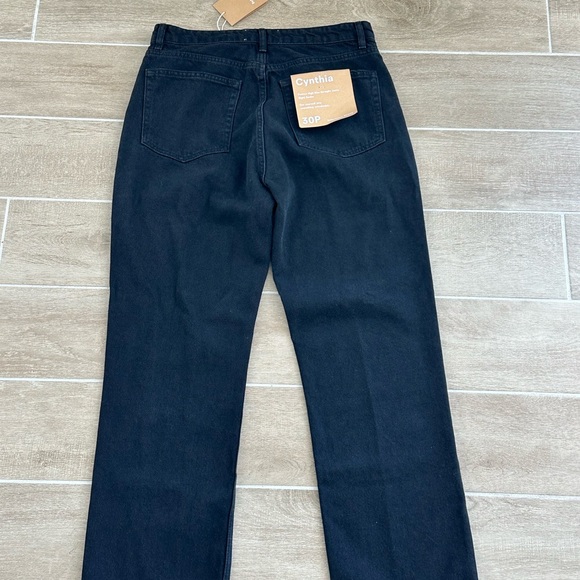 Reformation Petites Cynthia High Rise Straight Jeans - Picture 5 of 7